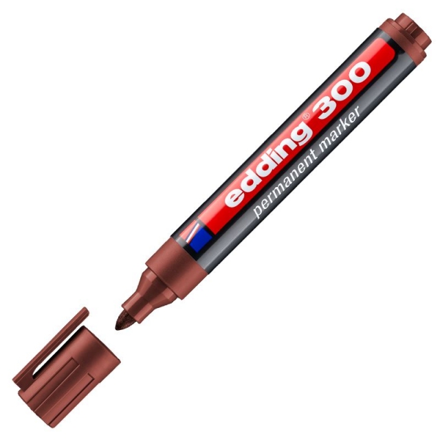 Comprar Rotulador Permanente Edding 300-007 Marron
