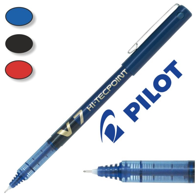 rotulador pilot v7 punta aguja