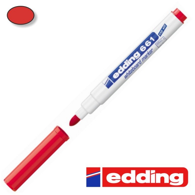Comprar Rotulador Pizarra blanca Edding 661-002 Rojo