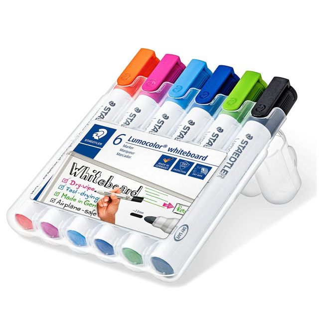 Comprar Rotuladores Staedtler 351 Pizarra Blanca Pack 6 colores