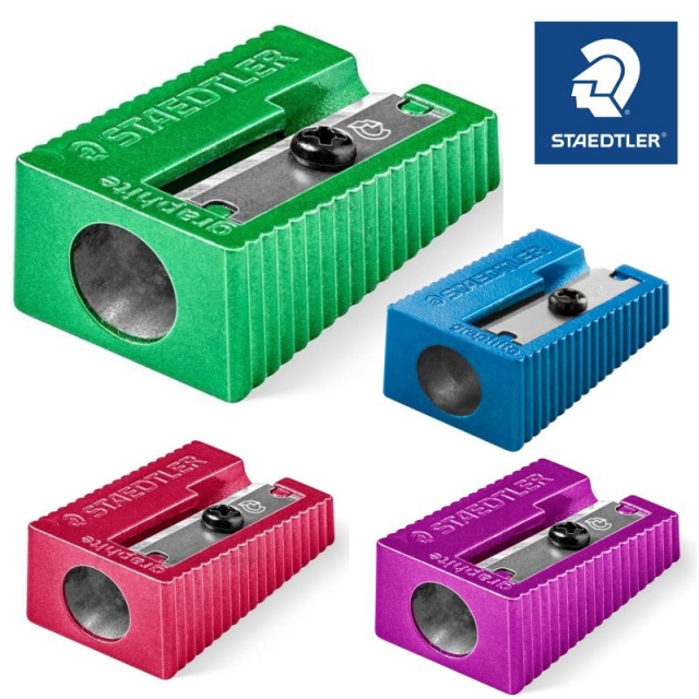 Comprar Sacapuntas Metálico Staedtler Colores metalizados