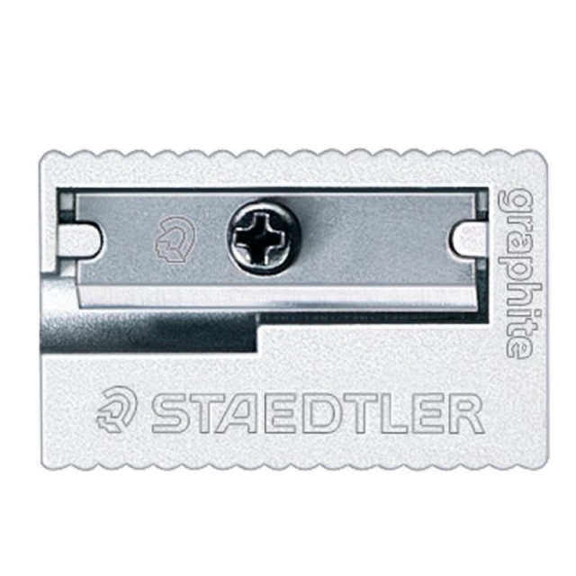 sacapuntas staedtler metal 51010 inoxidable