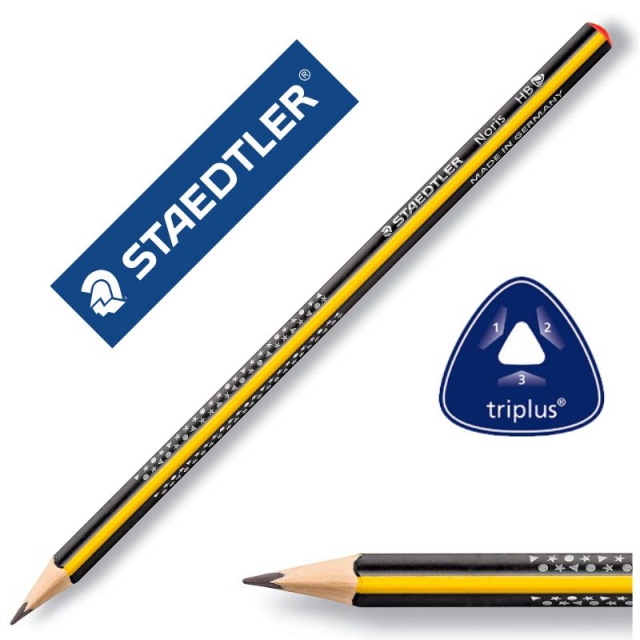 staedtler 183 hb lapiz triplus slim triangula