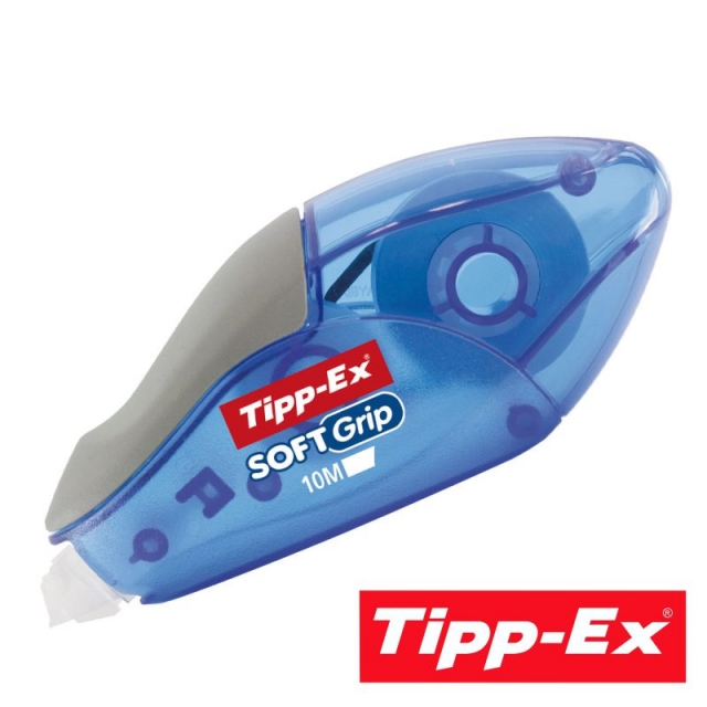 Corrector en cinta Tipp-ex Soft Grip roller 10 metros