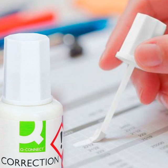 uso corrector q connect aplicador espuma