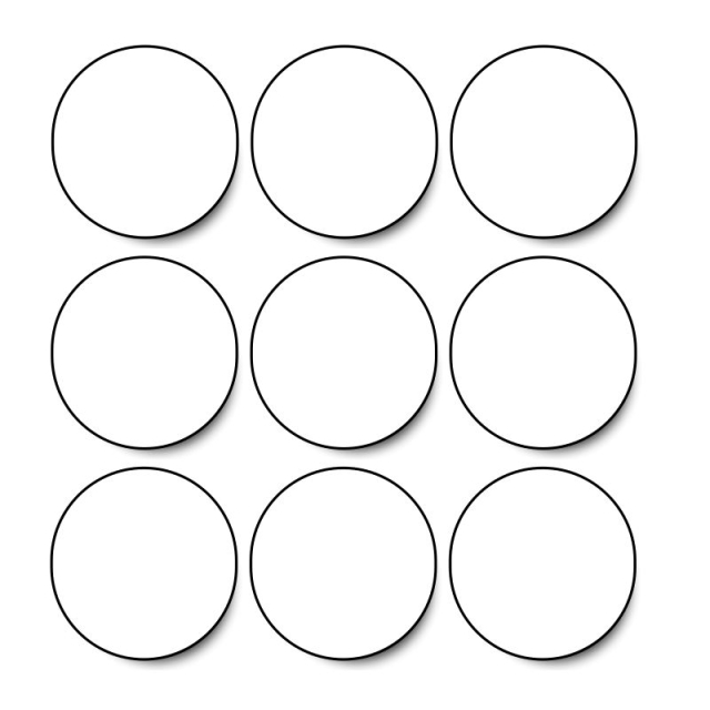 detalle rollos etiquetas apli circulos