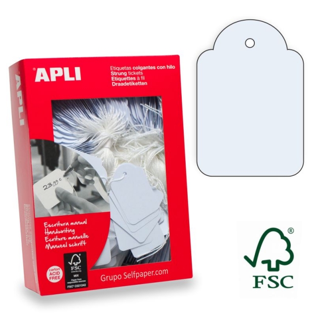 Comprar Etiquetas Colgantes grandes Apli 396 - 50x70mm C/500
