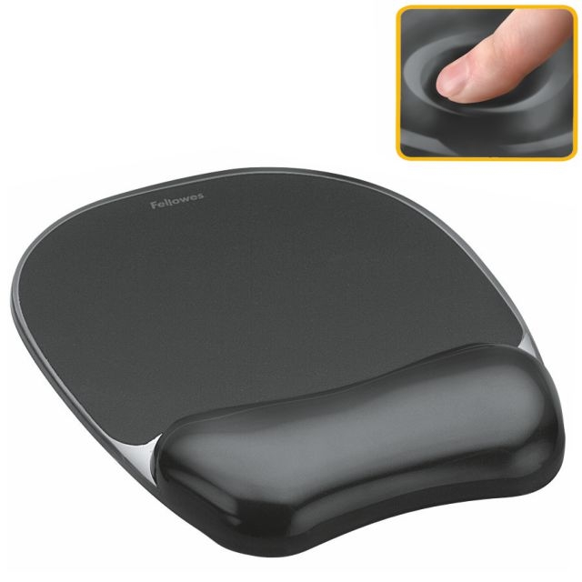 Comprar Alfombrilla con Reposamuñecas Gel Crystals Fellowes