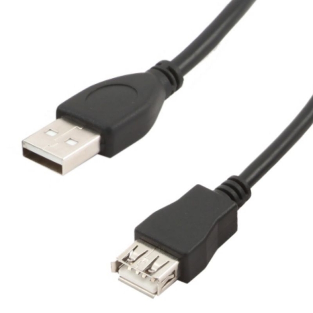 Cable alargador USB, 2.0 - 1,8 Metros - prolongador