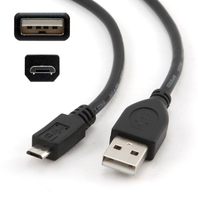 Velo cojo herramienta Cable Micro USB para moviles, Camaras 1,8 mts, Selfpaper.com.