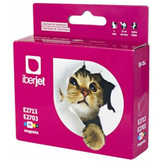cartucho 27xl t2713 magenta compatible