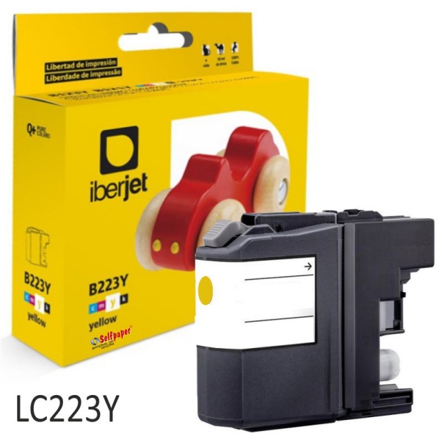 Comprar Cartucho tinta compatible Brother LC223Y LC225XLY Amarillo