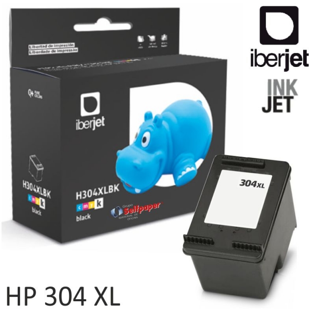 cartucho compatible hp 304 xl negro