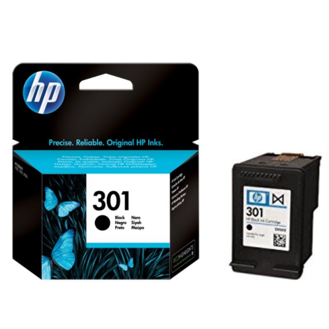 Comprar Cartucho HP 301 Negro, original, Deskjet 1000, 2050