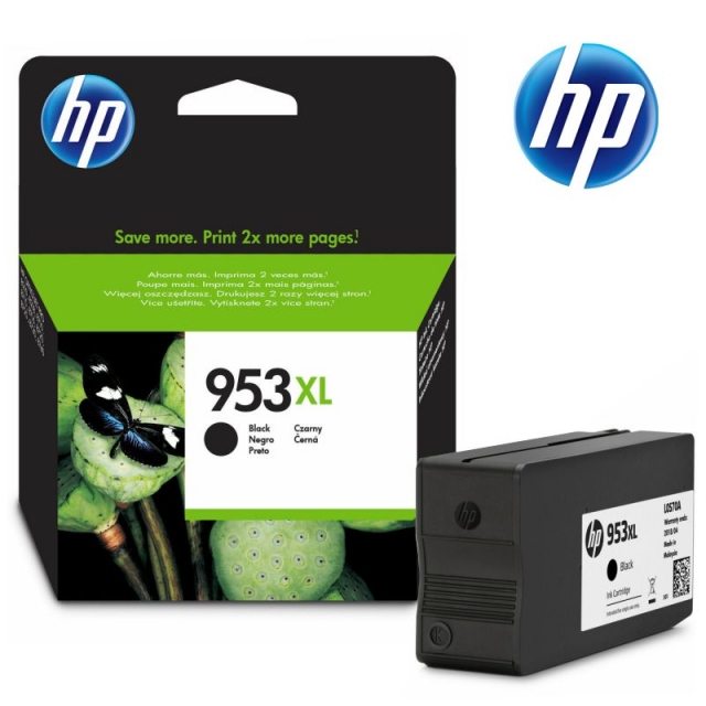 cartucho hp 953xl original negro officejet pro