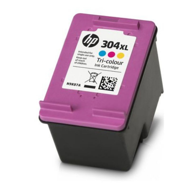 cartucho original hp 304xl tri color