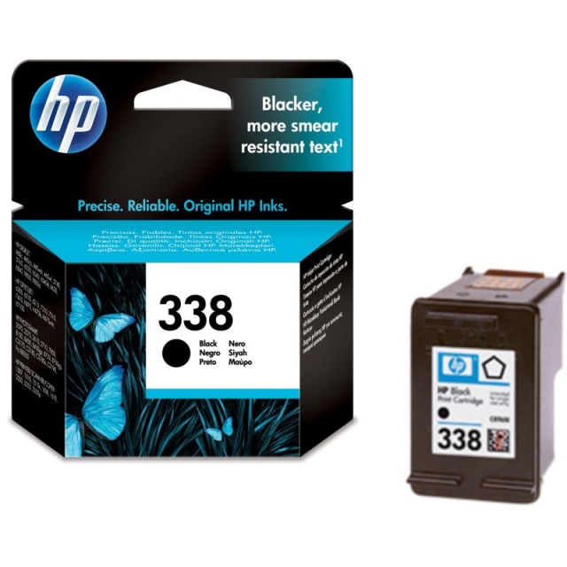 Comprar Cartucho original HP 338, tinta negro 11 ML, C8765EE