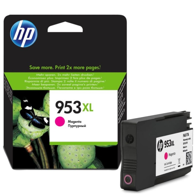 Comprar Cartucho Original Hp 953XL Magenta, alta capacidad, F6U17AE