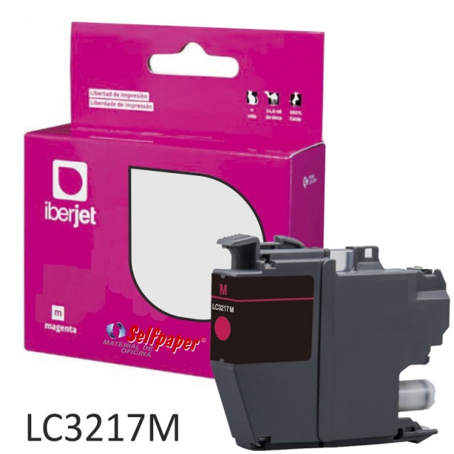 Comprar Cartucho Compatible Brother LC3217M Magenta
