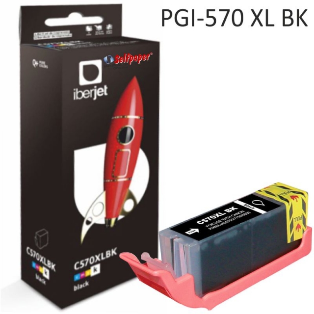 Comprar Compatible Canon PGI570XL BK, tinta negra