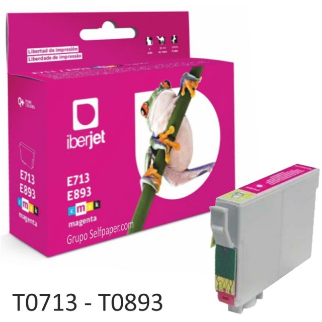 Comprar Compatible Epson T0713 Magenta, T0893, Cartucho de tinta