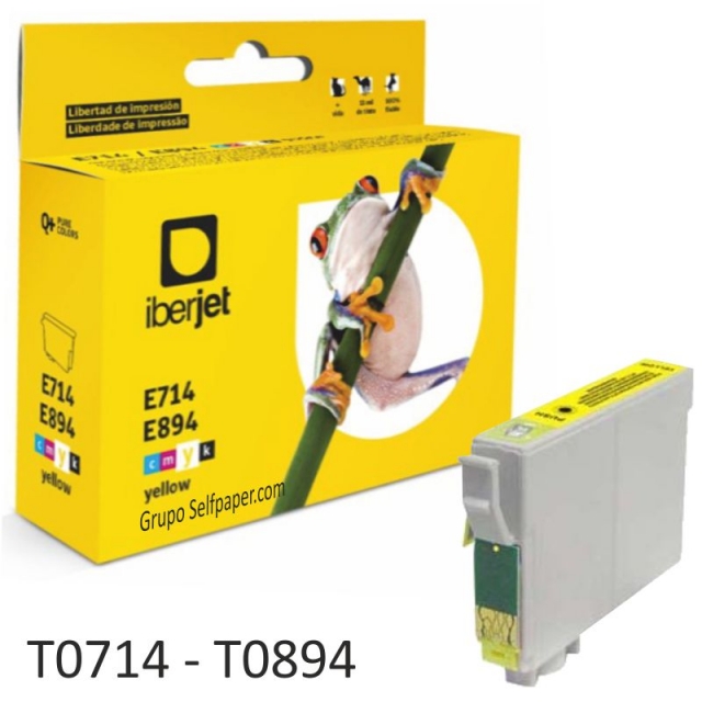 Comprar Compatible Epson T0714 Amarillo, T0894, Cartucho de tinta