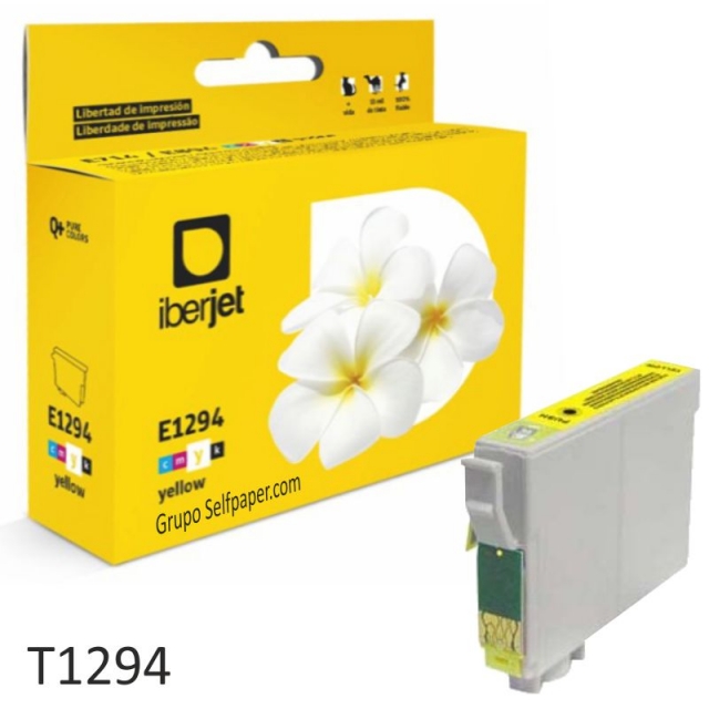 Comprar Compatible Epson T1294 cartucho tinta Amarillo