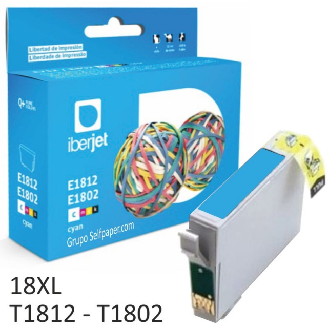 Comprar Compatible Epson T1812, 18XL, T1802 color azul cyan