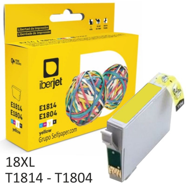 Comprar Compatible Epson T1814, 18XL, T1804 color Amarillo