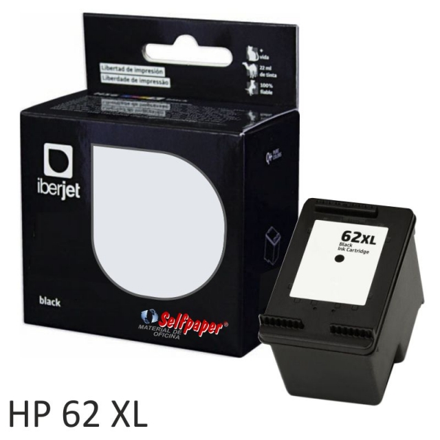 Comprar Compatible HP 62XL Negro, Cartucho alta capacidad