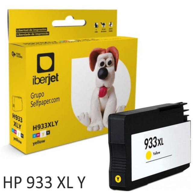 Comprar Compatible HP 933XL Amarillo, cartucho de tinta XL