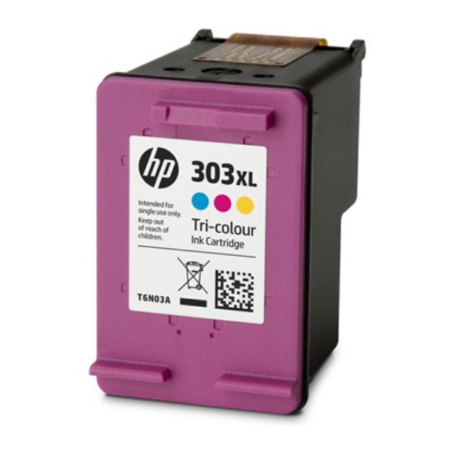 detalle cartucho hp 303xl color t6n03ae