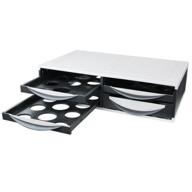 detalle soporte 4 cajones fellowes 24004