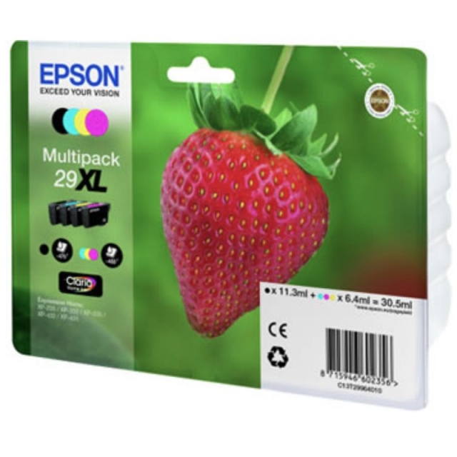 Comprar Epson 29XL Pack 4 Colores ahorro C13T29964010 XP235 332 432
