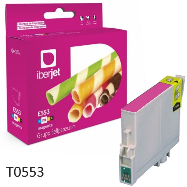 Comprar Epson T0553 magenta, cartucho tinta compatible