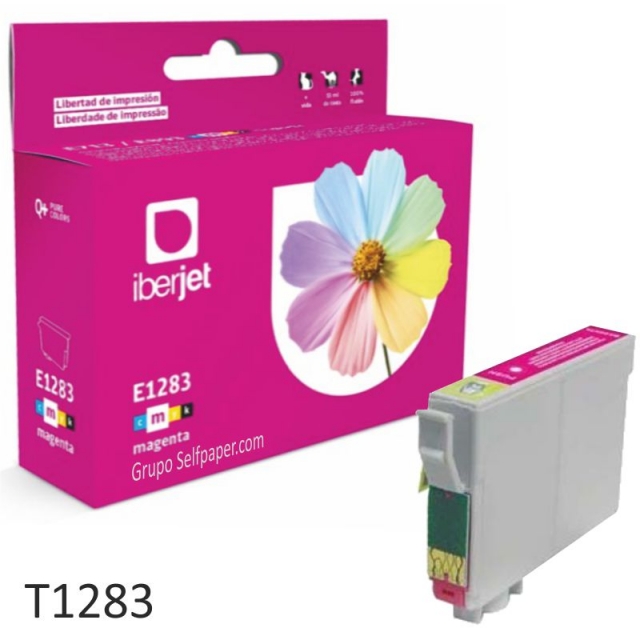 Comprar Epson T1283, Cartucho de tinta compatible color Magenta