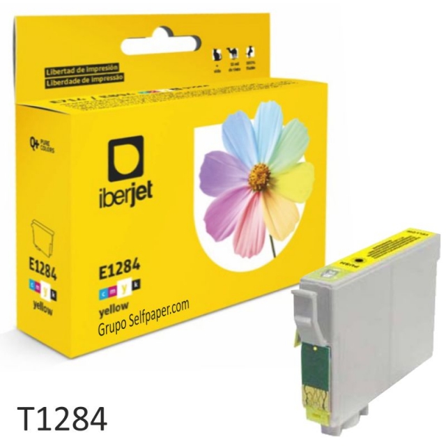 Comprar Epson T1284, Cartucho de tinta compatible color Amarillo