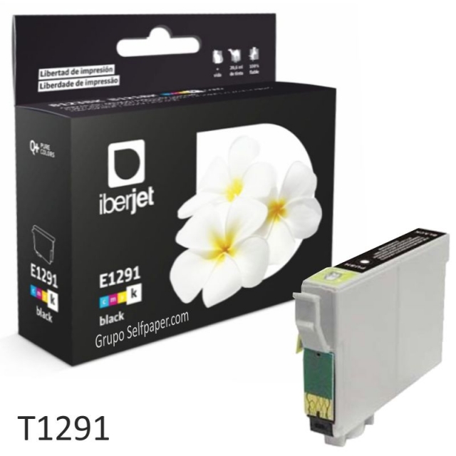 Comprar Epson T1291 compatible, Cartucho de tinta negro 15 ml