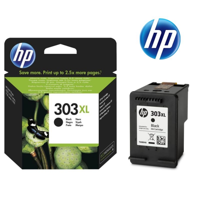 hp 303xl cartucho original alta capacidad t6n04ae