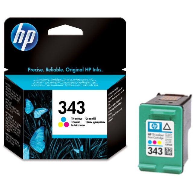 Comprar HP 343 tri-color, Cartucho de tinta original C8766EE 7 ml
