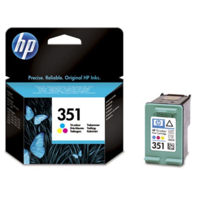 Comprar HP 351 cartucho tinta Color CB337EE 3.5ml 170 Pag
