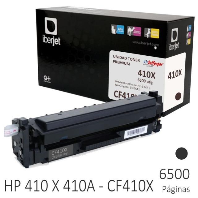 Comprar HP 410X Compatible CF410X CF410A Alta capacidad XL