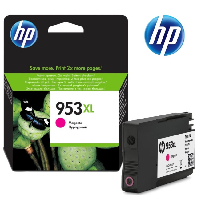 hp 953xl cartucho original alta capacidad f6u17ae