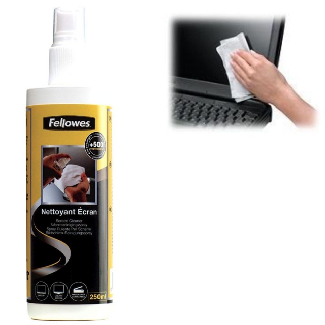 limpiador pantallas spray fellowes 99718