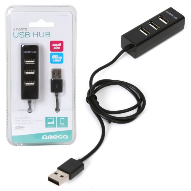 omega ouh243b hub usb 2 0