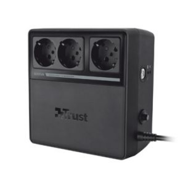 Comprar Regleta con Bateria - hasta 300W , 3 Tomas para Pc y monitor