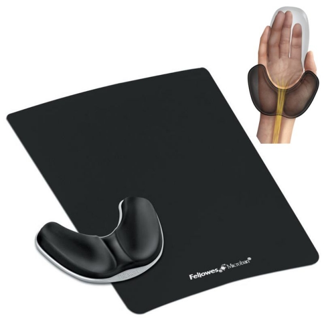 Comprar Alfombrilla con reposamuñecas de espuma, Tunel carpiano