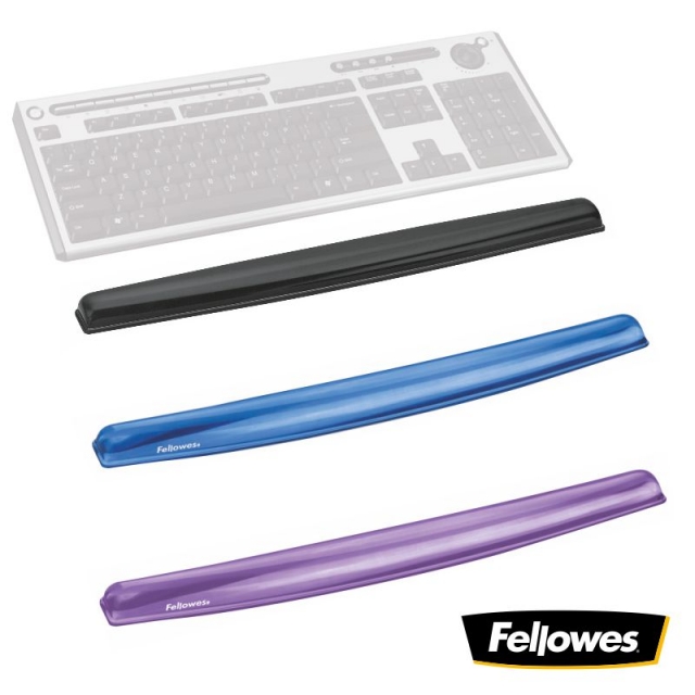 reposamuecas teclado fellowes gel crystal 9112201