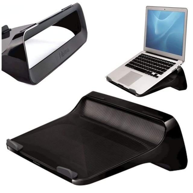 soporte para portatil fellowes i spire negro 17