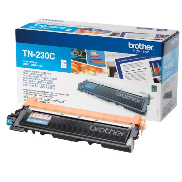 Comprar Toner impresora Brother TN230 color Cyan azul 1400 págs.